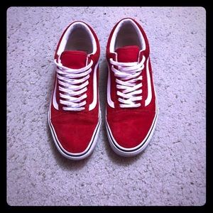 Red Old Skool Vans